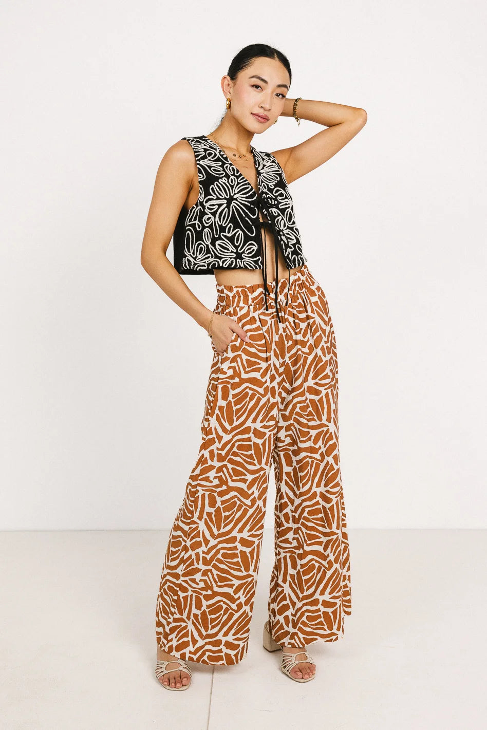 Annika Printed Pants