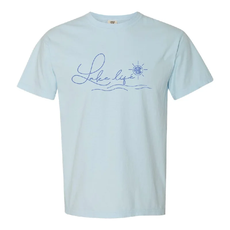 Monogrammed 'Lake Life' T-Shirt