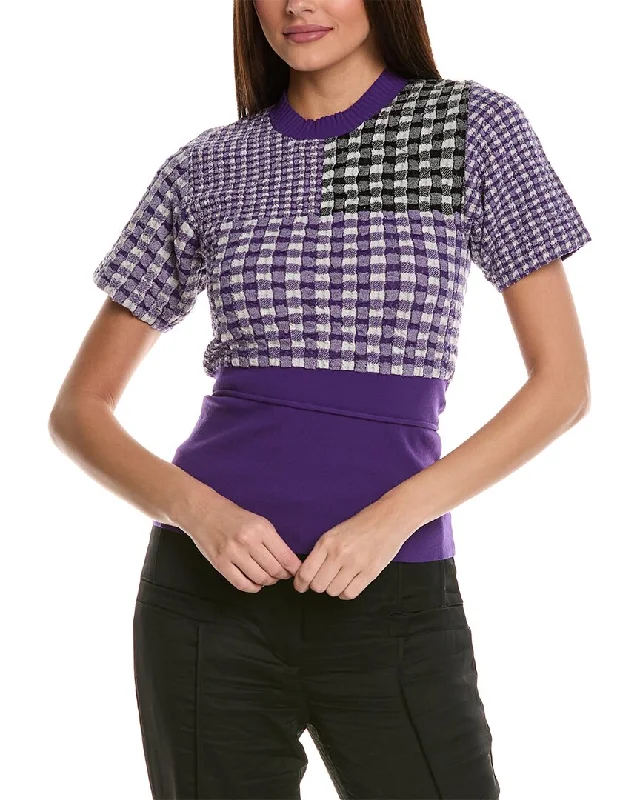 3.1 Phillip Lim Gingham Top