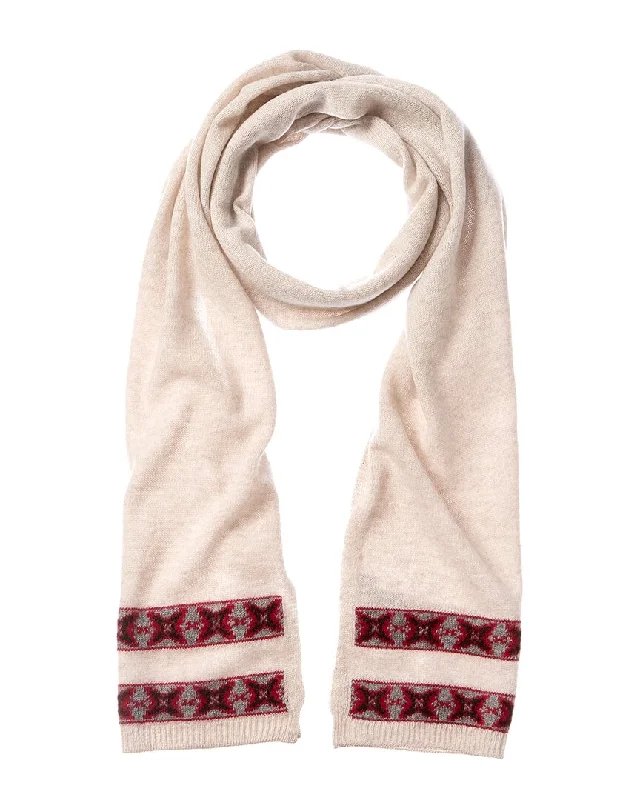 Hannah Rose Aspen Stripes & Stars Cashmere Wrap