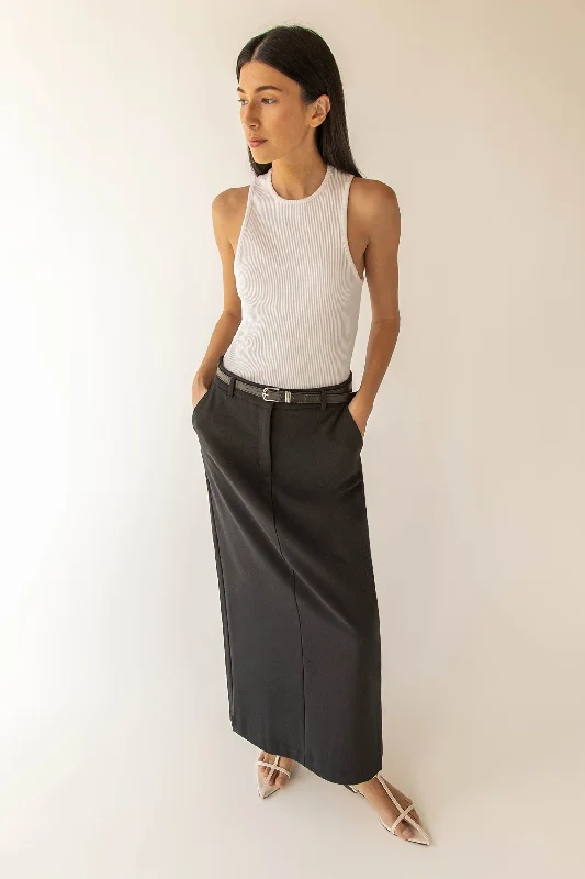 MAXI SUITING SKIRT