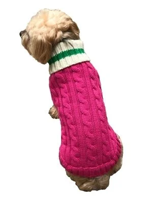 Preppy Puppy Collection in Hot Pink