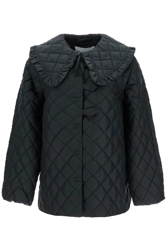 Ganni Women's Quilted Ripstop Jacket