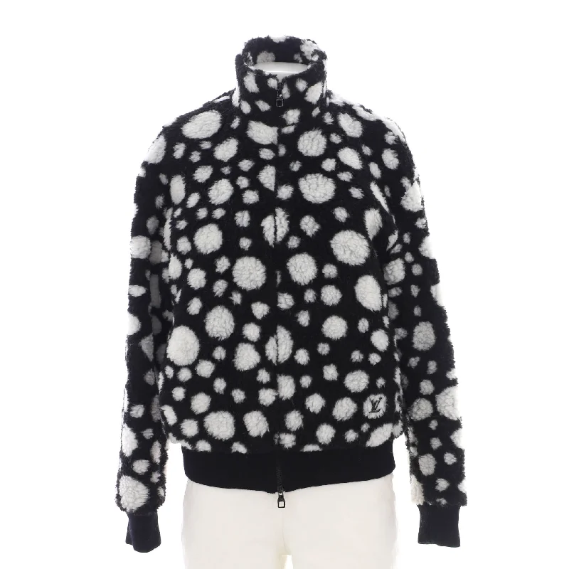 Women's Zip Blouson Jacket Yayoi Kusama Infinity Dots Fleece