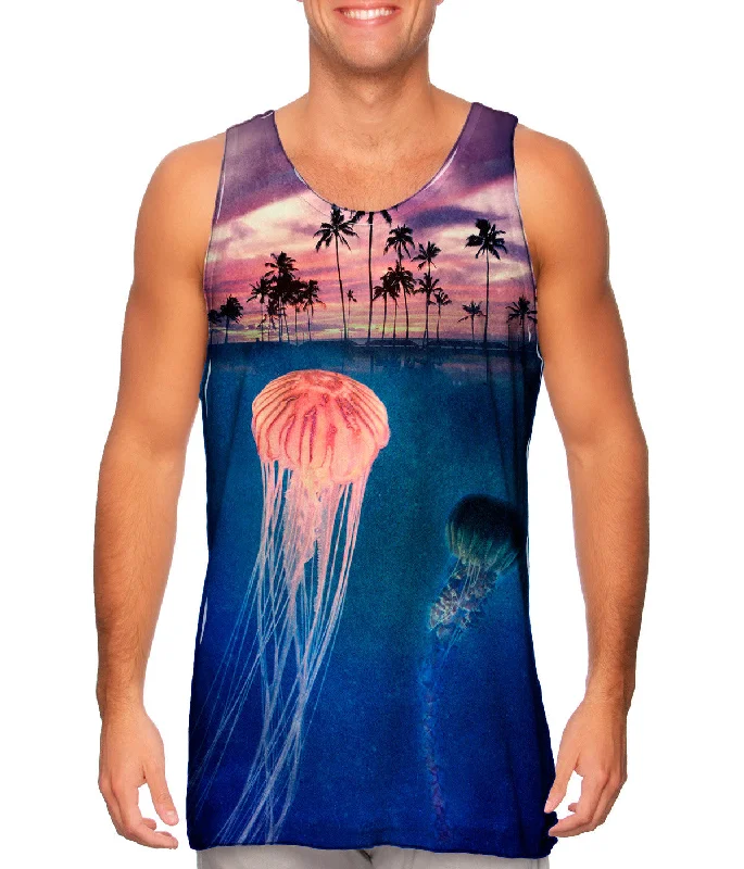 Jellyfish Sky Palm Tree