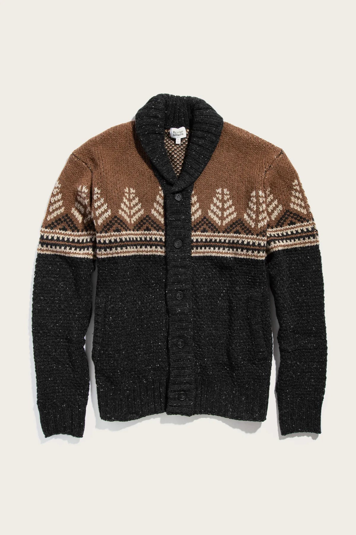 Aaron Sweater | Charcoal Multi | Bridge & Burn