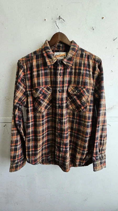 Jepson Shirt | Black Plaid | Freenote Cloth