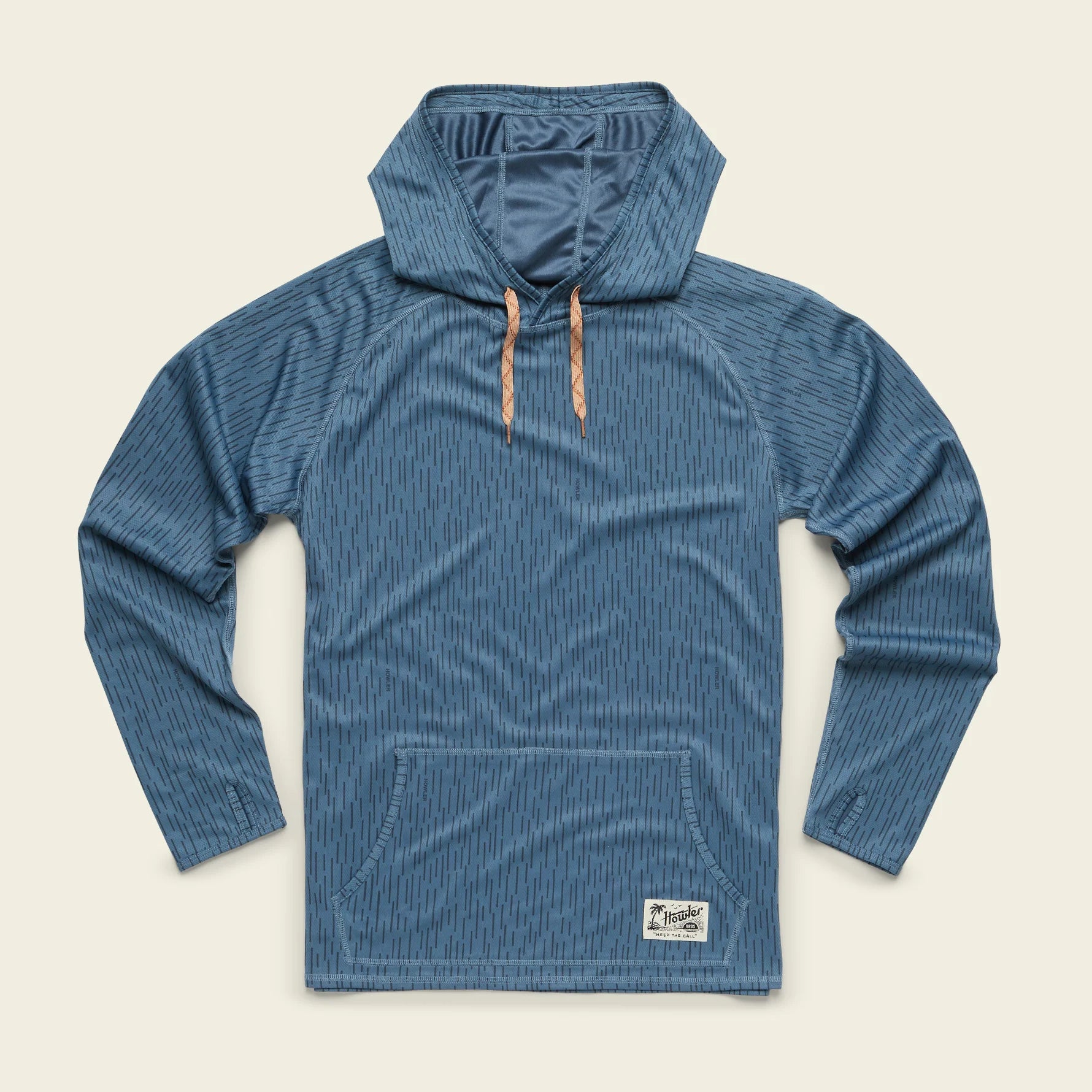 Loggerhead Hoodie | Deluge Camo : Pacific Blue | Howler Bros