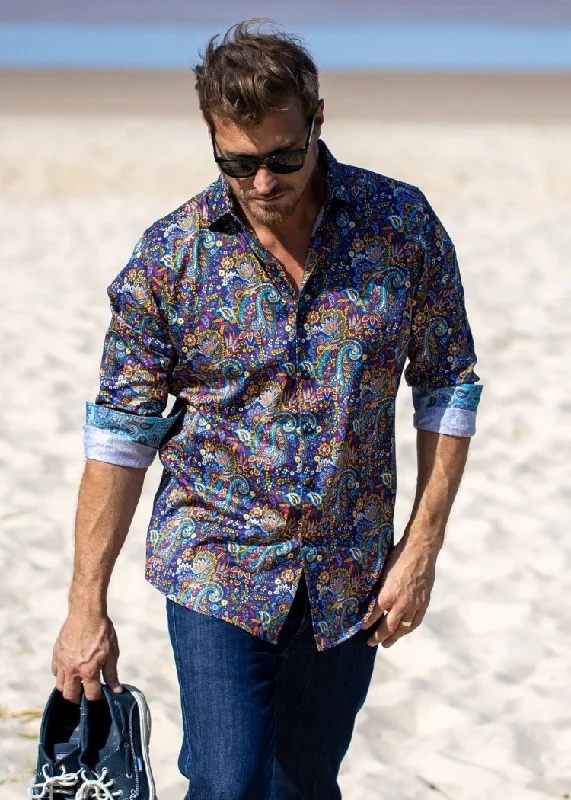 PAISLEY INK SHIRT