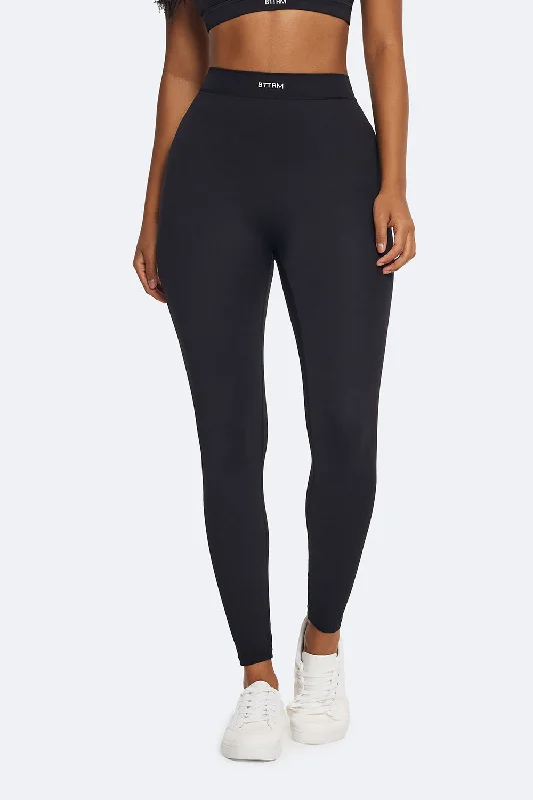 Ruched High-Waisted Leggings