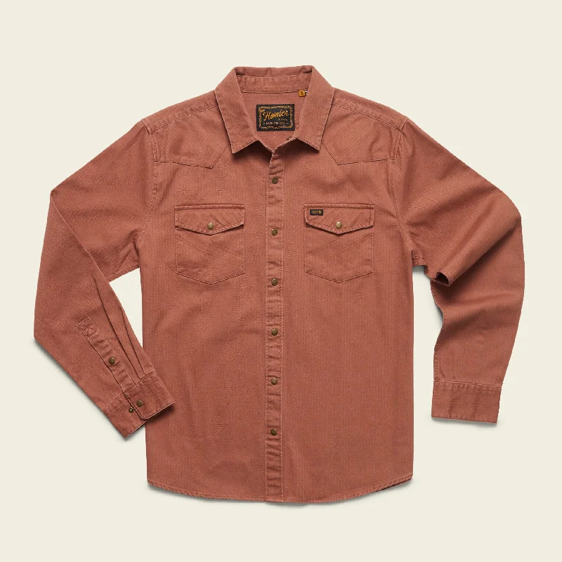 Sawhorse Work Shirt | Mink Brown | Howler Bros