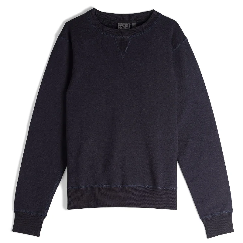 Crewneck - Heavyweight Terry - Navy