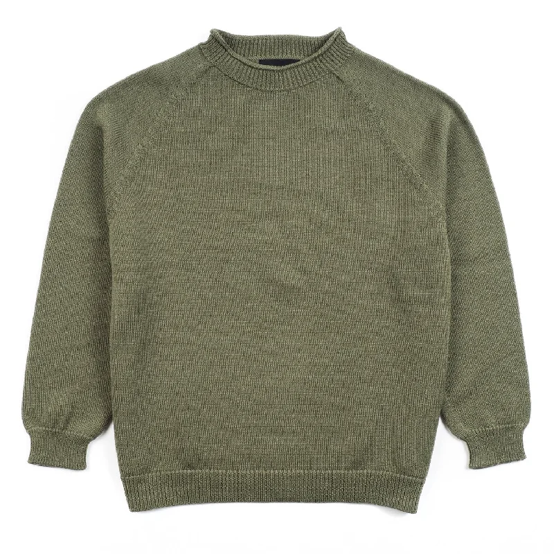 In Situ - V2 Merino Wool Heavyweight Crewneck - Marmora (Olive)