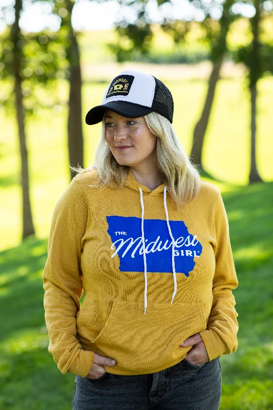 Iowa Hoodie in Mustard (FINAL SALE)