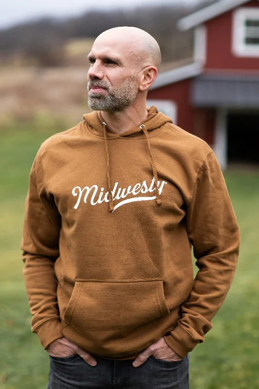 Midwesty® Hoodie in Duck Brown