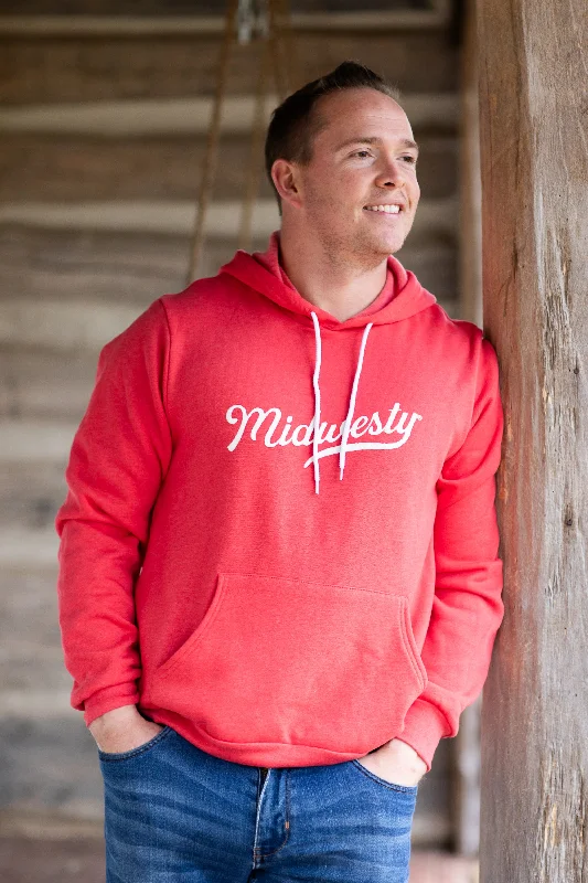 Midwesty® Hoodie in Red