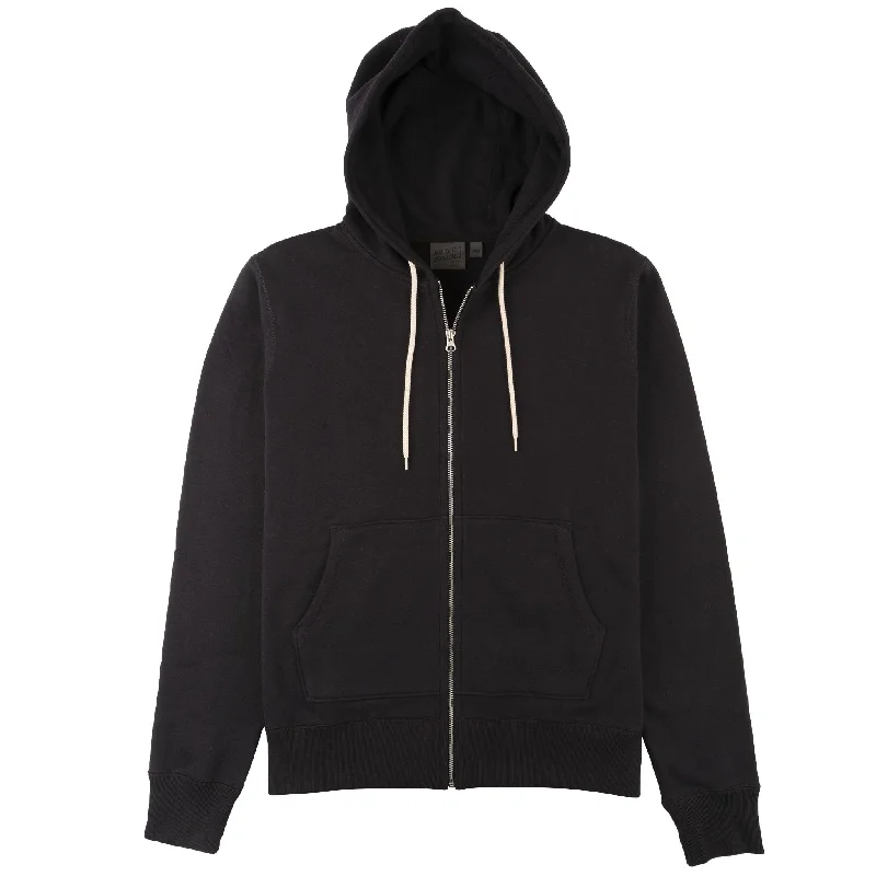 Zip Hoodie - Heavyweight Terry - Navy