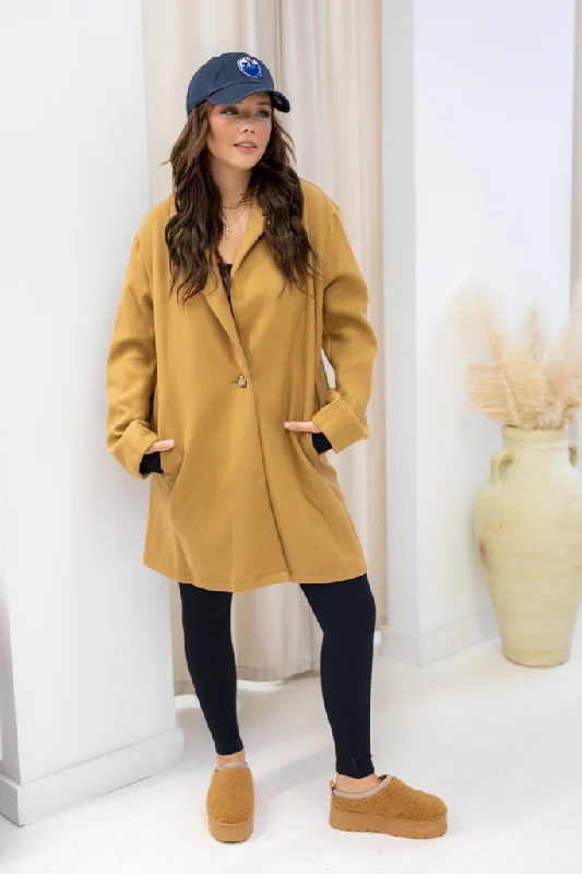 NEW SCARLET COAT (CAMEL)